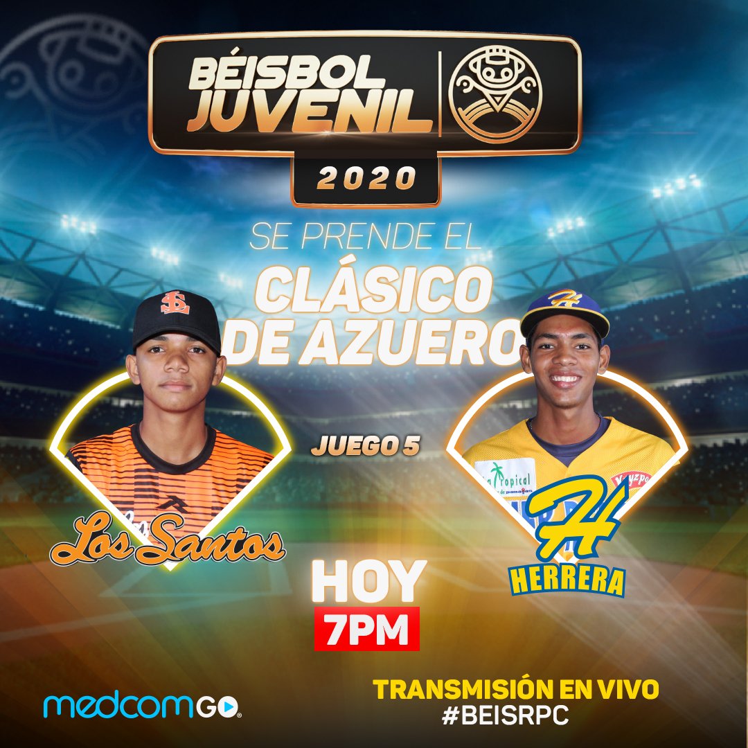 ¡¡ESTA NOCHE ⚾🔥!!

Herrera tiene la serie a su favor 3-1 ante Los Santos y está a una victoria de la final. ¿Lo logrará sentenciar hoy <a href="/BeisHerrerano/">Béisbol Herrerano ⚾</a> o los <a href="/santenos/">Santeños</a> lo impedirán? 👀

¡Sintonízanos desde las 7 PM por <a href="/rpctvpanama/">RPCTV</a> y <a href="/MedcomGo/">Medcom GO</a>! #BeisRPC
