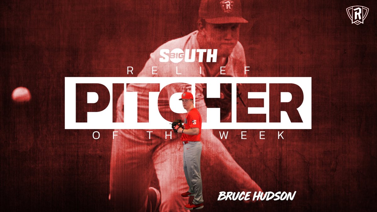 Picked up ✌️ saves in the opening weekend!

<a href="/RadfordBaseball/">Radford Baseball</a>'s Bruce Hudson is the #BigSouthBase⚾️ Relief Pitcher of the Week!