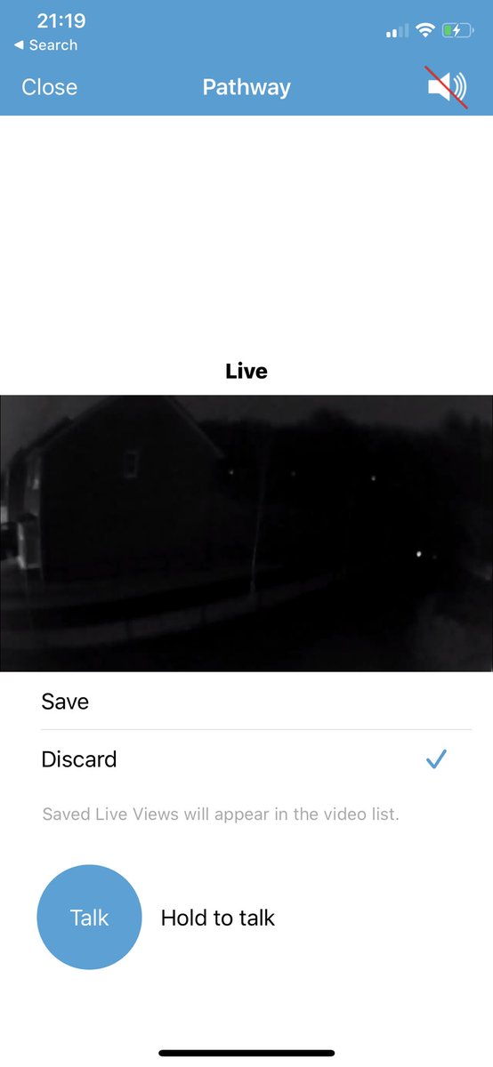 stebowe's tweet photo. @BlinkforhomeUk Hi Blink, my camera feed is so dark at night I can’t see a thing, is this normal even though it has night vision? https://t.co/YGSZcxTQst