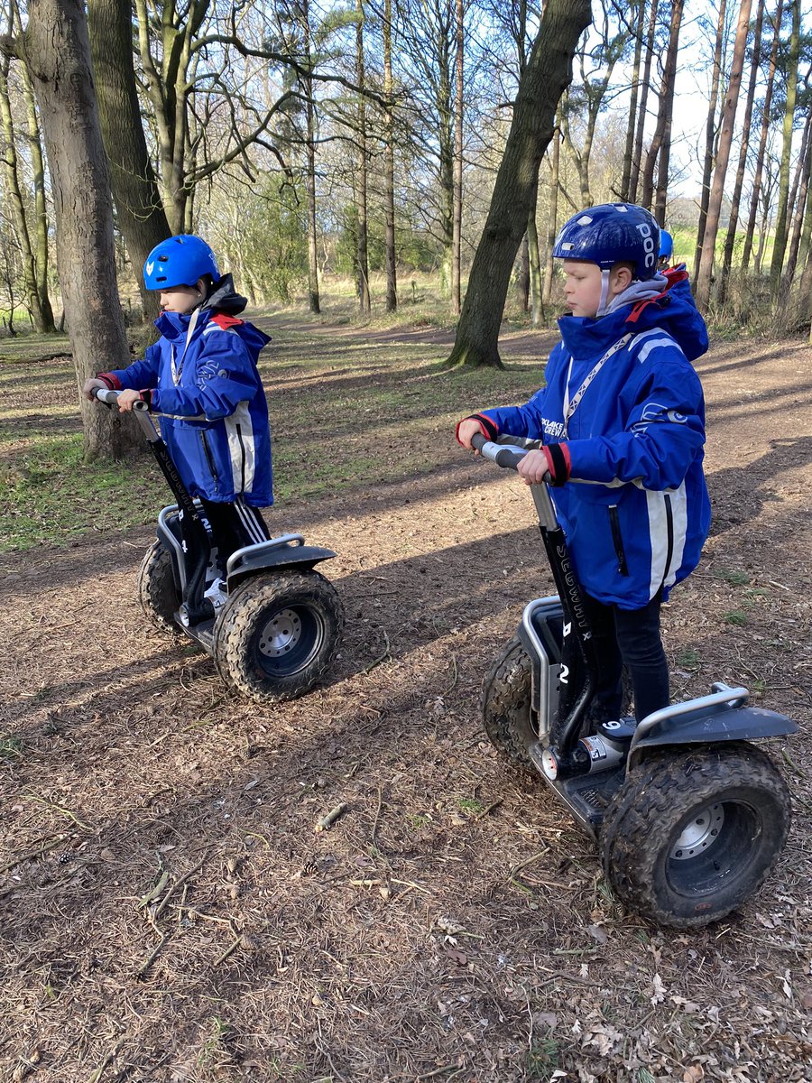 TD1YH's tweet photo. A great day at the start of the February break programme on the Segways @FoxlakeScotland always a great experience with fantastic staff 👍🏻 https://t.co/P7PjdCpiet