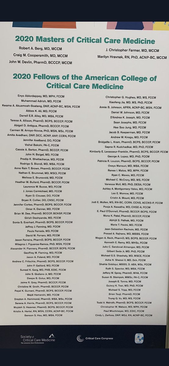 CMageePharmD's tweet photo. Congrats to all masters and fellows inductees! A special congrats to my former RPD @AFlanneryPharmD! Proud #R452 and #CCR67 @UKCritCarePharm @UK_COP #PharmICU #CCC49 https://t.co/sxVQPQV8g7