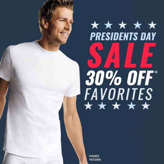 Make the most of the long weekend with our 30% off* Presidents Day Sale! #ShopHisRoom bit.ly/2P1PqZU
*Exclusions apply
