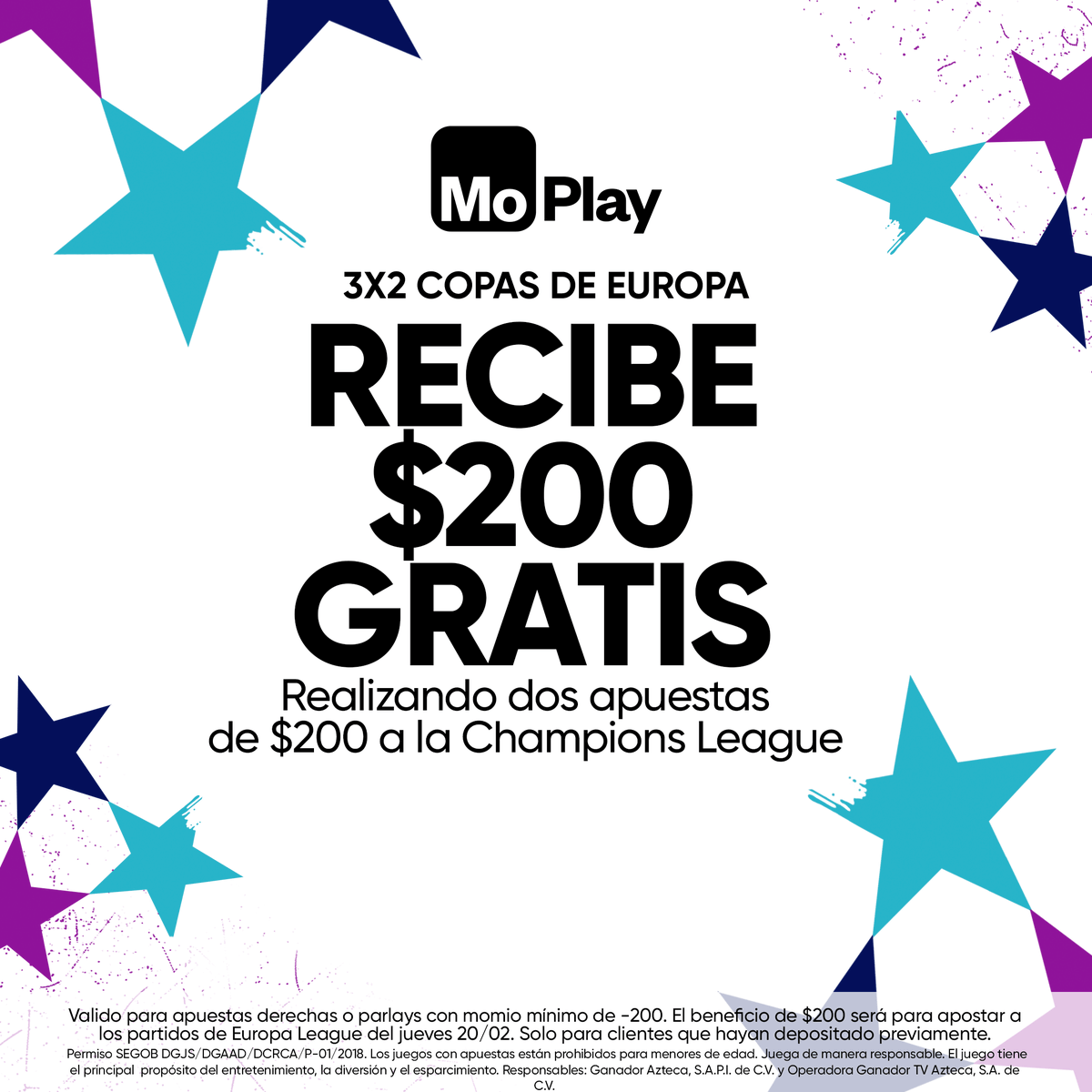 Mañana regresan los noches mágicas de la SHAAAAAAAMPIONS 🎶🤩
¡Ponte trucha con la promo de 🏆🌍 y llévate $200 pesos de volada!

bit.ly/327nYiG