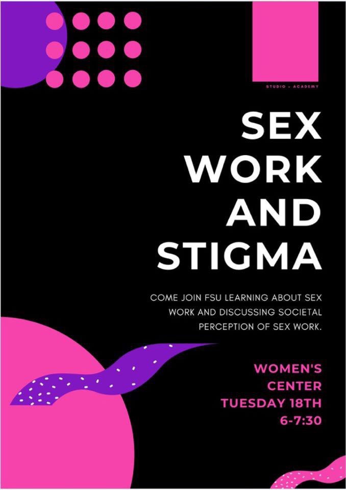 Join our conversation tomorrow! We’ll be covering topics including the history of sex work and issues sex workers face today.