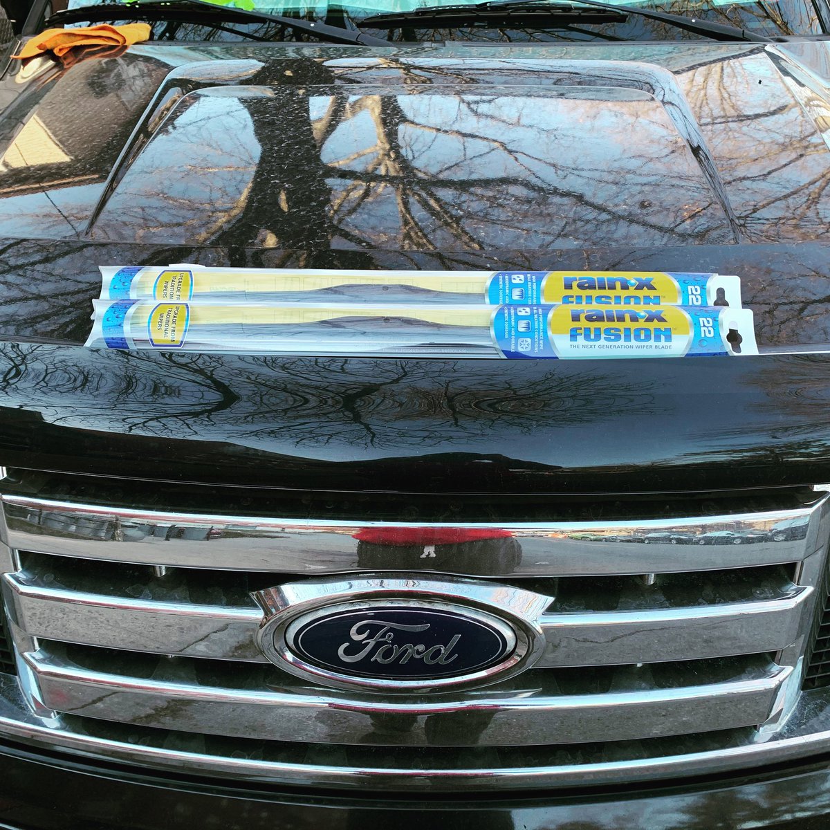 ofbi8's tweet photo. Installing new wipers on the F-150 https://t.co/tFeCe9SMcg #fx4 #5.4L #truck @OfficialRainX @FordF150net @Ford #supercrewcab https://t.co/WP4q8G07AT