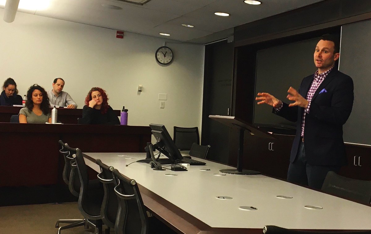 Enjoyed giving a talk at <a href="/UChicagoLaw/">UChicago Law School</a> about my work to ban gay and trans panic defenses and how misogyny and toxic masculinity threaten LGBTQ people and LGBTQ civil rights more broadly.