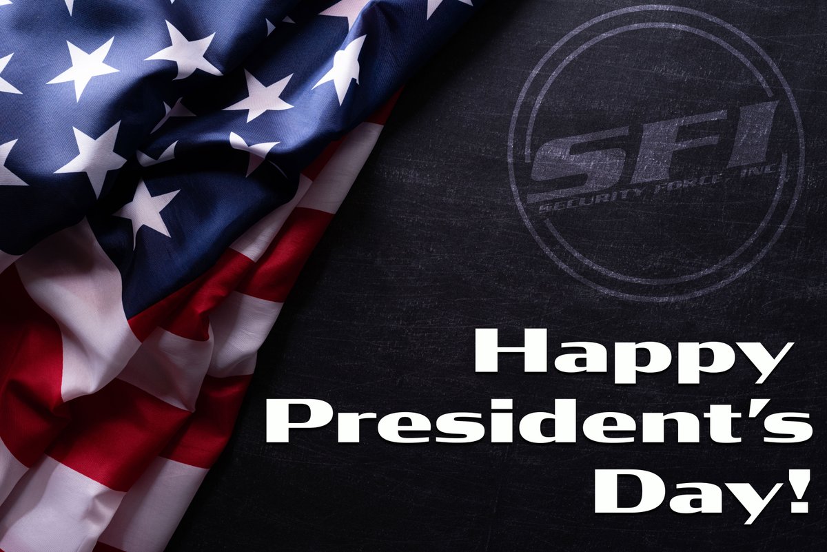 Security_Force's tweet photo. Happy President's Day from #teamSFI! #presidentsday #securityforce #protectedbytheforce #raleigh #raleighNC #charlotte #charlottenc #nctriad #smarthome #homeautomation #homesecurity #commercialsecurity #securitycompany #localbusiness #easternNC #northcarolina #nc #homeaudio https://t.co/rr3GEHsj9a