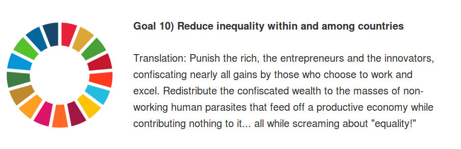 UN: "We commit ourselves to working tirelessly for the full implementation of this Agenda by 2030."10/17