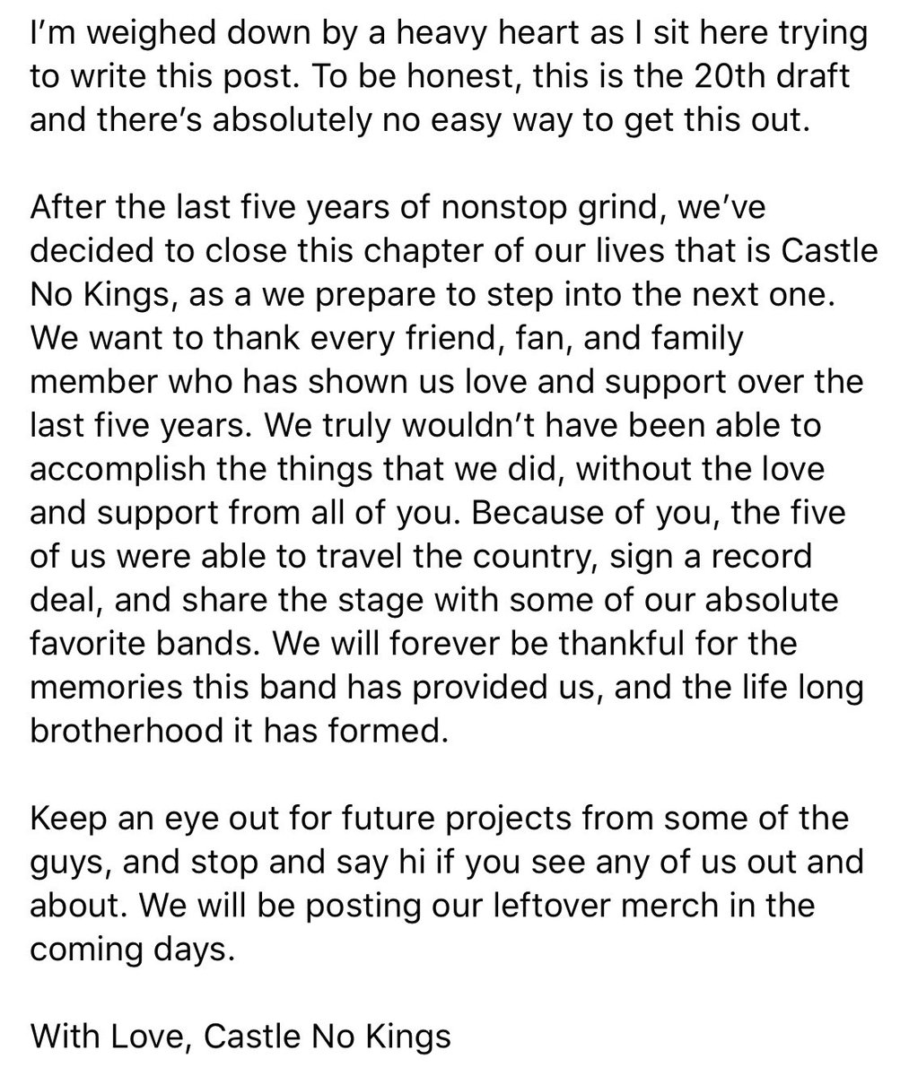 Castle No Kings (@castlenokings) on Twitter photo 