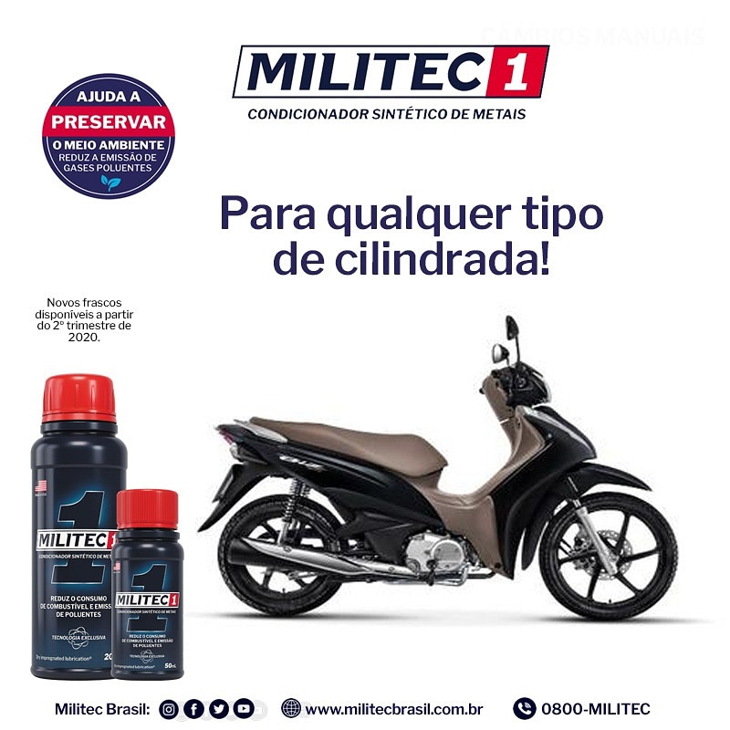MilitecOficial's tweet photo. Militec 1 pode ser usado em qualquer tipo de cilindrada.
🛵Para motores 2 tempos, use 50mL de Militec 1 por litro de óleo. Reaplique a cada troca.
🛵Para motores 4 tempos, utilize 50mL de Militec 1 para cada litro de óleo. Reaplique a cada 4 trocas. https://t.co/XGreCEOSng