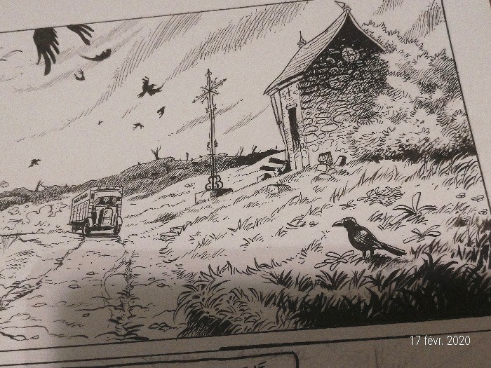 hardoclauteurbd's tweet photo. Terminer sur une petite note de noir . Ça manquait . Bonne nuit . https://t.co/saNfVIyNdL