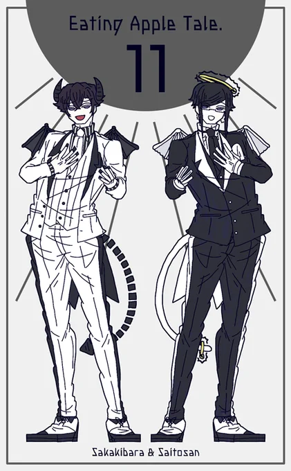 #E_A_T_3
29日まであと11日(悪魔と天使) 