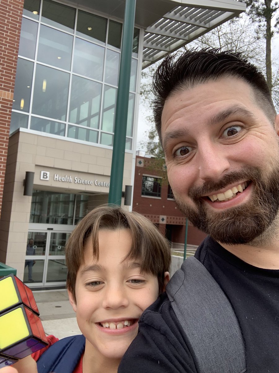 elvindiver03's tweet photo. When your kid has the day off you take them with you. Got to show off my biotech lab to my little scientist. #lscmontgomery #biotechiscool https://t.co/hIEg29rGi3