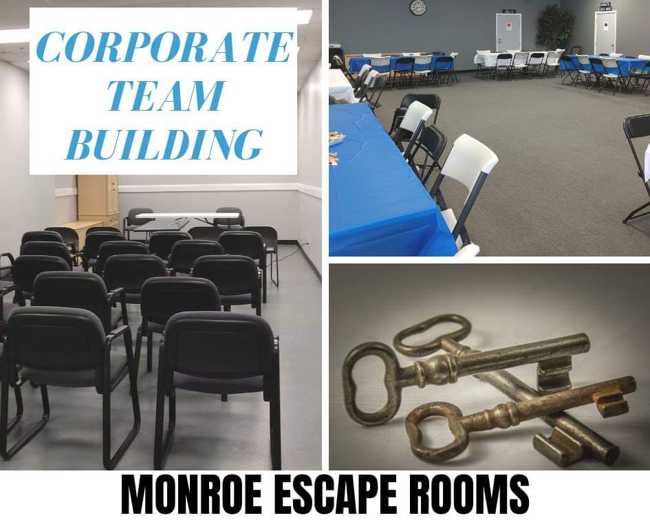 MonroeEscape's tweet photo. 💥 Escape Rooms Have Become a Favorite Team Building Exercise💥
We located in Monroe, MI conviently located off I-75 exit 11 (14750 Laplaisance Rd.).
#TeamBuilding #Corporate #SmallOffice #LargeOffice #Monroe #Toledo #Detroit #MeetingRoom #Lobby https://t.co/qsUMykv2ze