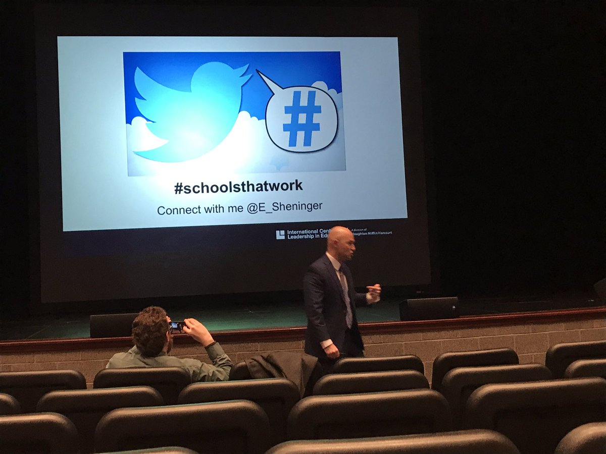 JMains16's tweet photo. Thank you @mrBrandonBailey for hosting a great day of learning from @E_Sheninger. We really enjoyed his #schoolsthatwork presentation. Also, thank you to my 9 Teacher Leaders who gave up a day in the classroom to grow professionally. #gocats #studentcentered https://t.co/VaHwygV8eL