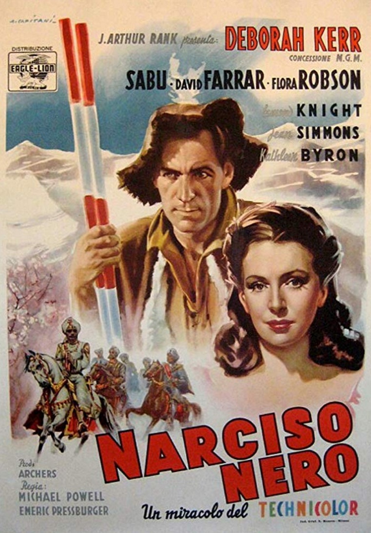 International posters for “Black Narcissus” - 1947 by #MichaelPowell #EmericPressburger #JackCardiff #DeborahKerr