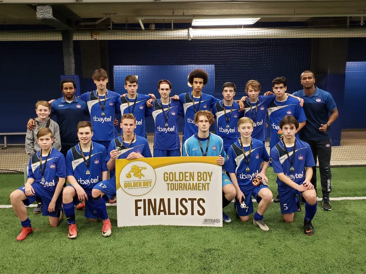 ThunderBayChill's tweet photo. An exciting day to close out Golden Boy 2020! Congratulations to the U-13B, U-13G, and U-15 G for winning the tournament!
Well played by our U-16B who fell just short in the final!
Thanks @WpgSoccer for a great weekend! See you next year ! https://t.co/Cs7OLQqwGJ