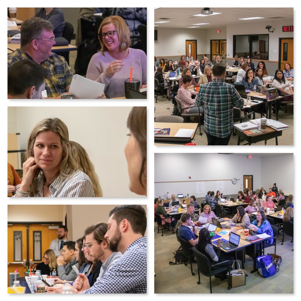 rockwallschools's tweet photo. While students are enjoying their Monday out of school, staff are in professional development! #ILoveRockwallISD https://t.co/9KhjRpW1Jc