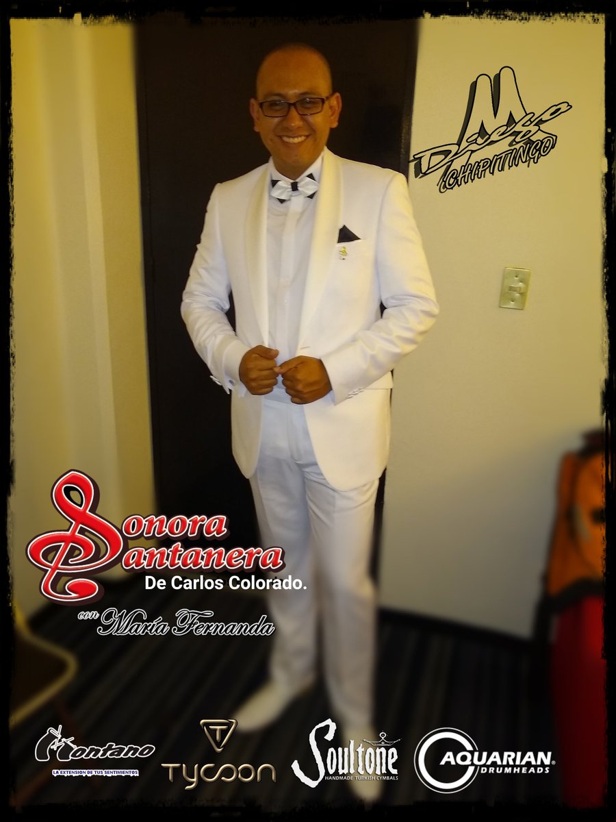 Iniciamos una nueva Aventura ✌️😎🙌🙏 #SonoraSantaneraDeCarlosColorado con  #MariaFernanda #AndresTerrones 

#TropiTour2020 #VecindadSantanera #MariachiVargas 

#TycoonPercussion #BaquetasMontano #SoultoneCymbals #AquarianDrumHeads ✅