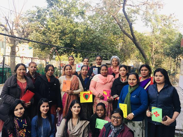 SangathIndia's tweet image. 1/3 Sangath’s #COMPASS project is #BuildingCapacities of ASHAs- the #NonSpecialist government #FrontlineWorkers to deliver quality #HomeBasedIntervention to #Parents to reduce symptoms of #Autism in their young children.