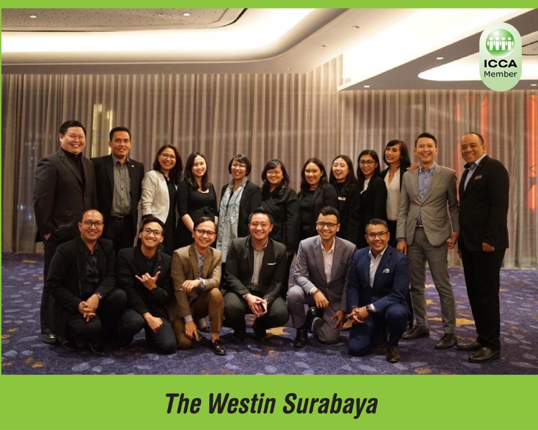 MargaretLu7's tweet photo. Welcome to @ICCAWorld! We are excited to have new members aboard - @Agility Fairs &amp; Events Logistics Pte Ltd and The @Westin Surabaya. Thank you for being part of the #ICCAFamily community! @NoorICCA https://t.co/xU1pEdtvPp