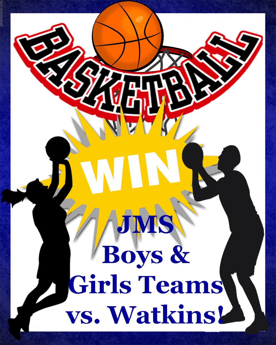 jmstpto's tweet photo. Congratulations JMS Girls and Boys Basketball! First Games of the Season, and First Wins for BOTH Teams! @Jupmiddle @jmspto #jmsbasketball https://t.co/vZBEyCk6QJ