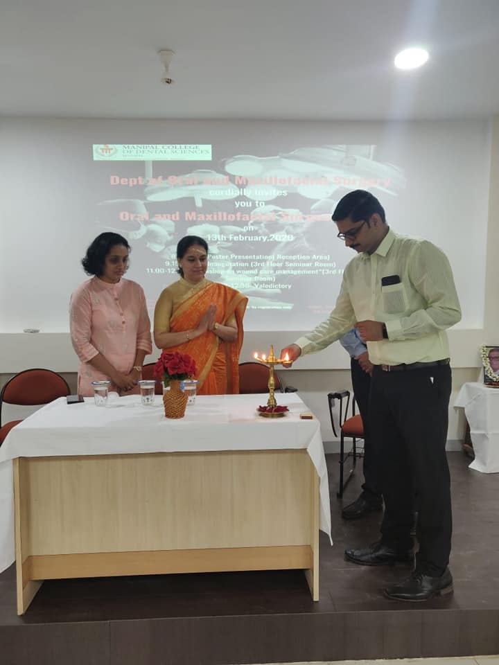 MCODS_Manipal's tweet photo. Department of OMFS celebrated the Oral &amp; Maxillofacial Surgery day on 13 Feb 2020 .The online database for maxillofacial trauma patients was launched which was designed @MIT_MANIPAL

Dr.Latha T from @MconManipal was the resource person for the workshop on wound care. https://t.co/DVQhqN8Jy9