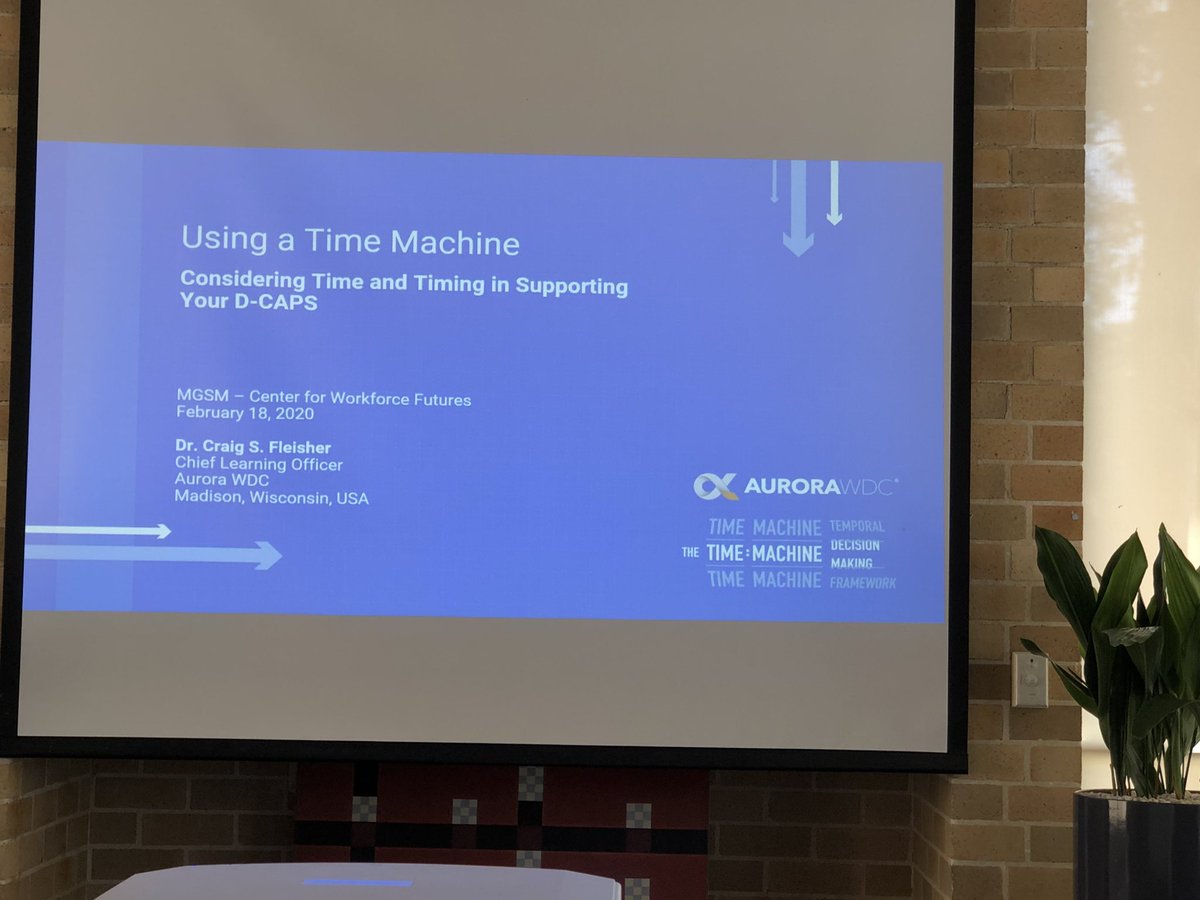 BeverleyBMiles's tweet photo. Starting soon!
Centre for Workforce Futures
@drcraigfleisher
How to build a #timemachine for #publicaffairs executives
#MacquarieBusinessSchool @Macquarie_Uni
#futureofwork #scifi #business #time #publicinterest #publicgood #futuresscience #decision #SDGs https://t.co/8rF64ZN9oc
