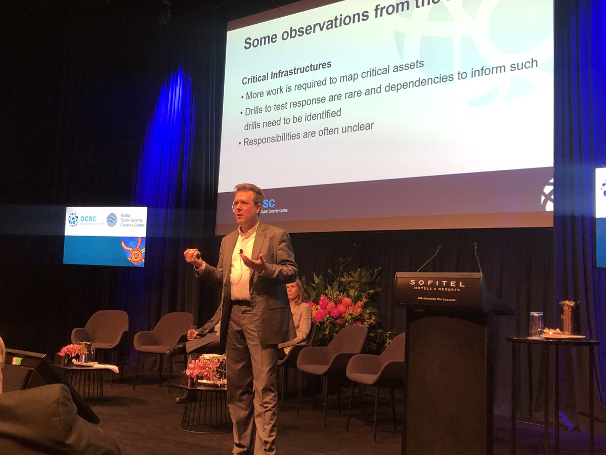 oceania_cyber's tweet photo. "We need to adapt the way we teach cybersecurity skills in our region to different cultures and different ways of thinking." Prof. Carsten Rudolph, Director #OCSC &amp; Head of Department Software Systems and #CyberSecurity @MonashUni. #CyberCapacity2020 #CMM https://t.co/gZ16ydyBM7