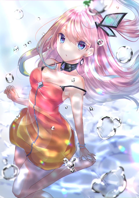 サテラちゃん
 #白猫お絵描き 