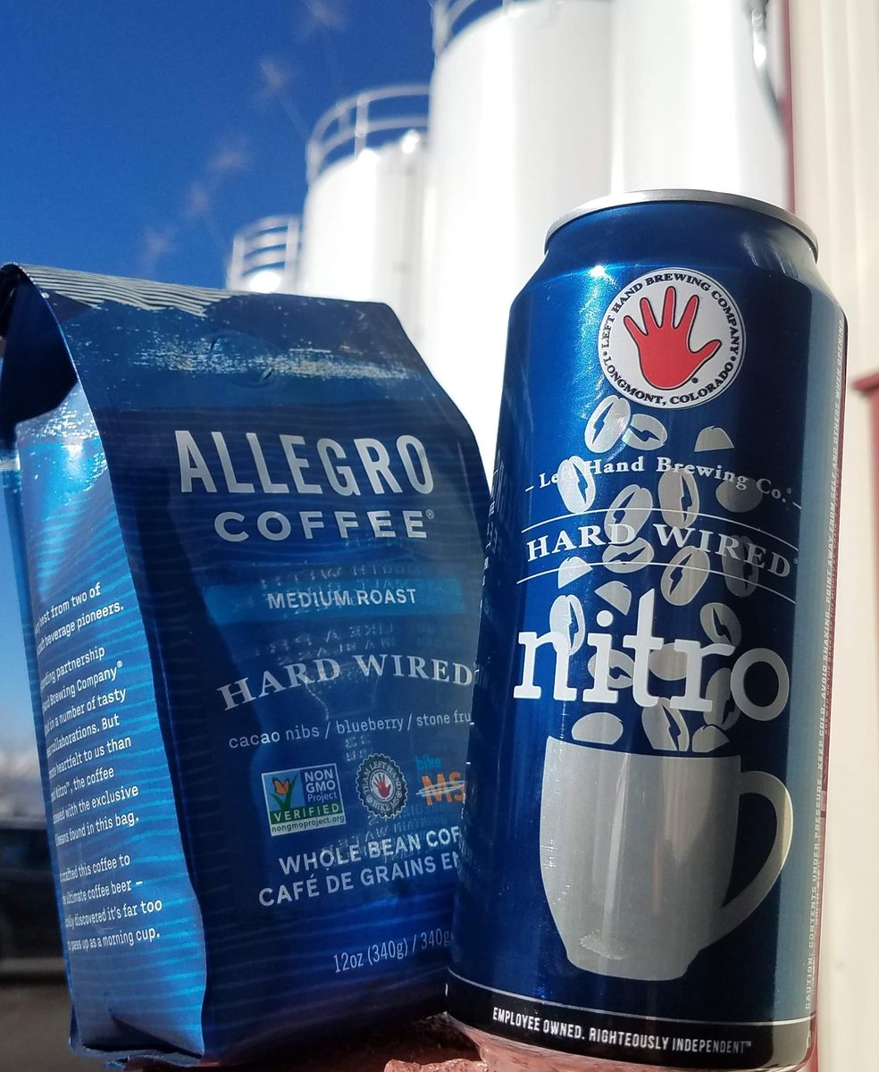 LeftHandBrewing's tweet photo. ☕+🍺. What a brew-tiful pair.
#LeftHandBrewing #FromOurHandToYours #AmericasNitro #HardWiredNitro #Porter #Coffee #CraftBeer #IndieBeer @AllegroCoffee https://t.co/SPviQITZIj
