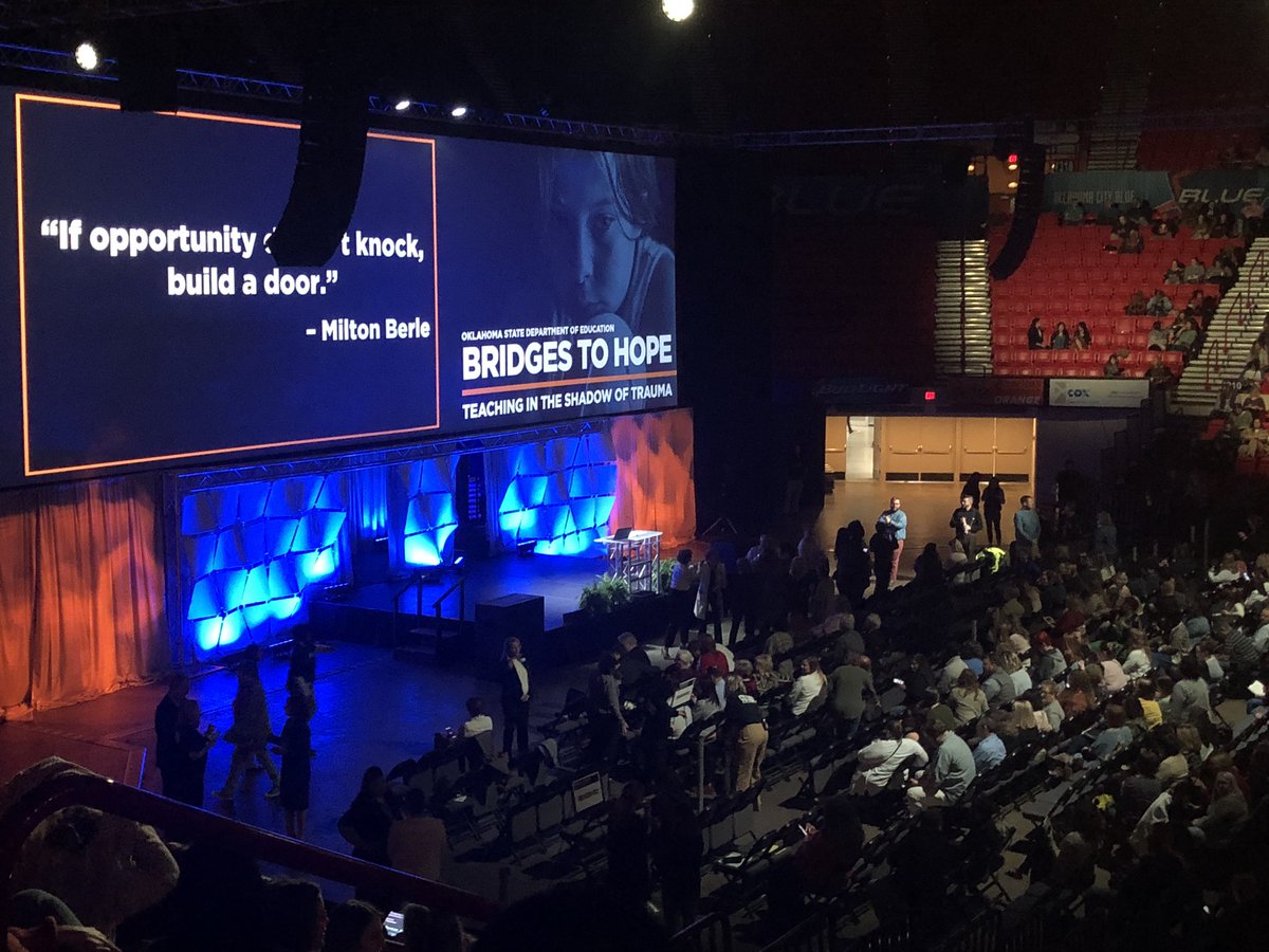 conniewise's tweet photo. #BridgestoHope #OKC https://t.co/7TnGZSATyN
