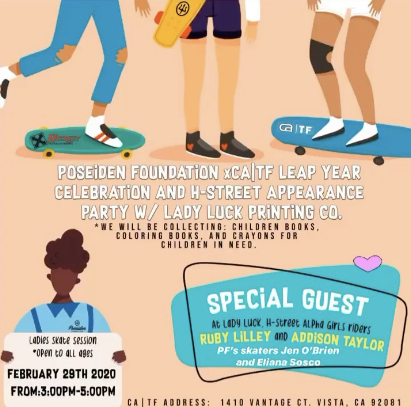 Leap Year 2020 Party- Poseiden Foundation-CA|TF-Lady Luck- Leap Year Appearance Party- H-Street - mailchi.mp/715e163f0851/l…