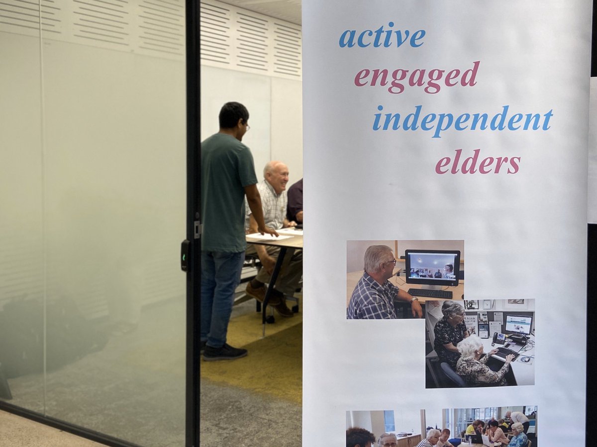 iaccelerate's tweet photo. iAccelerate resident @livingconnect_d’s FREE #digitalhelp sessions is an integrated and individualised program that promotes the well-being of seniors through #digitalinclusion! Talk about winning! 💯 👵🏼🧓🏼👴🏼 https://t.co/ZEzQMdNLmw