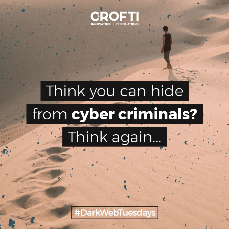 CROFTiPtyLtd's tweet image. Don&apos;t bury your head in the sand! Find out if your credentials are for sale on the Dark Web Market! 💸 bit.ly/34QWLBR

#DarkWeb #IDagent #CredentialMonitoring #CyberSecurity #CyberCrime #Theft #TheCROFTiWay