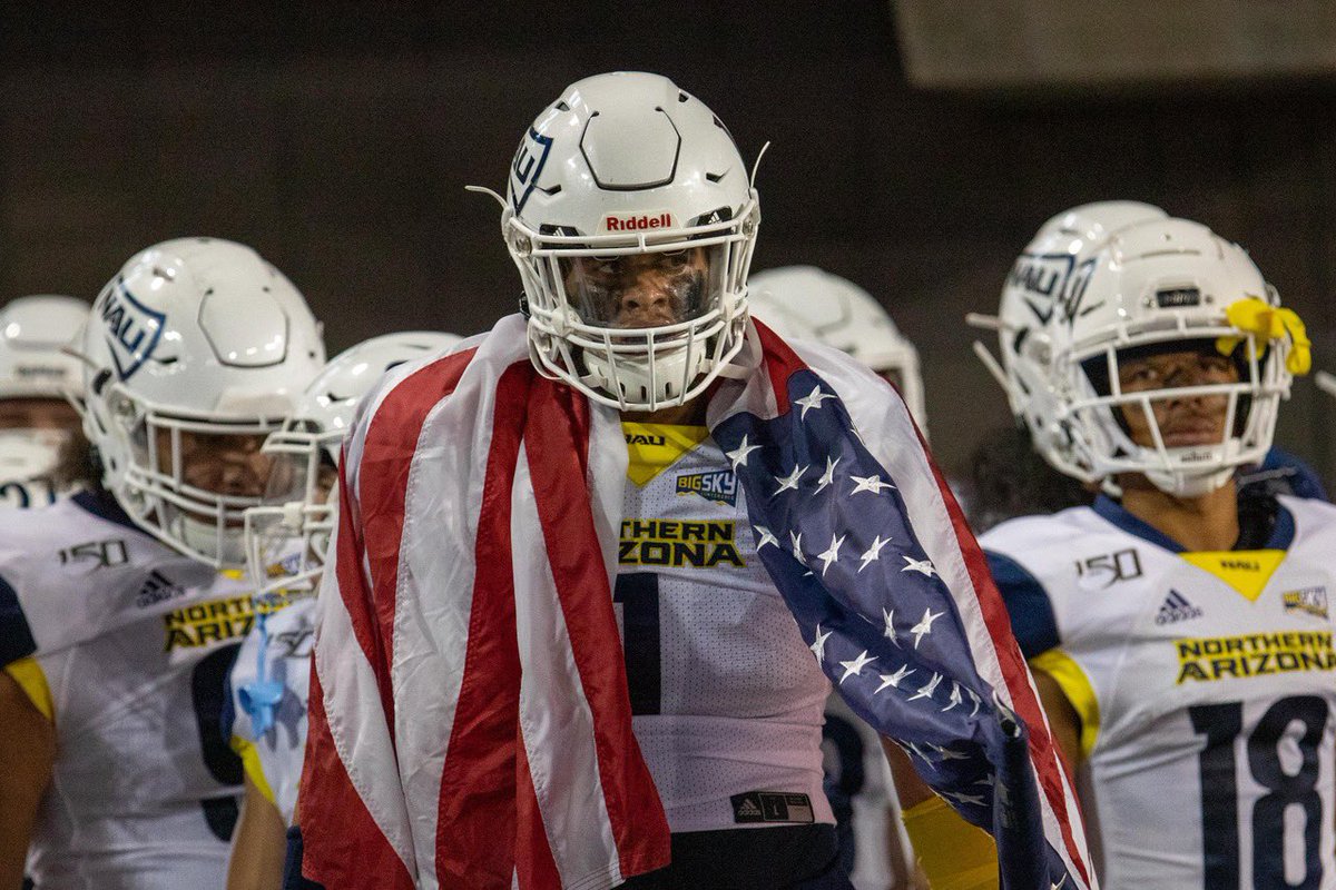 KeontaeStrother's tweet photo. After a long recruiting process, I have finally found my new home!💯I will be furthering my athletic and academic career at Northern Arizona university! I am honored to receive this amazing opportunity @NAU_Football @TheCranesSon @CoachChrisBall #golumberjacks #NAU https://t.co/ecSz5x5dFb
