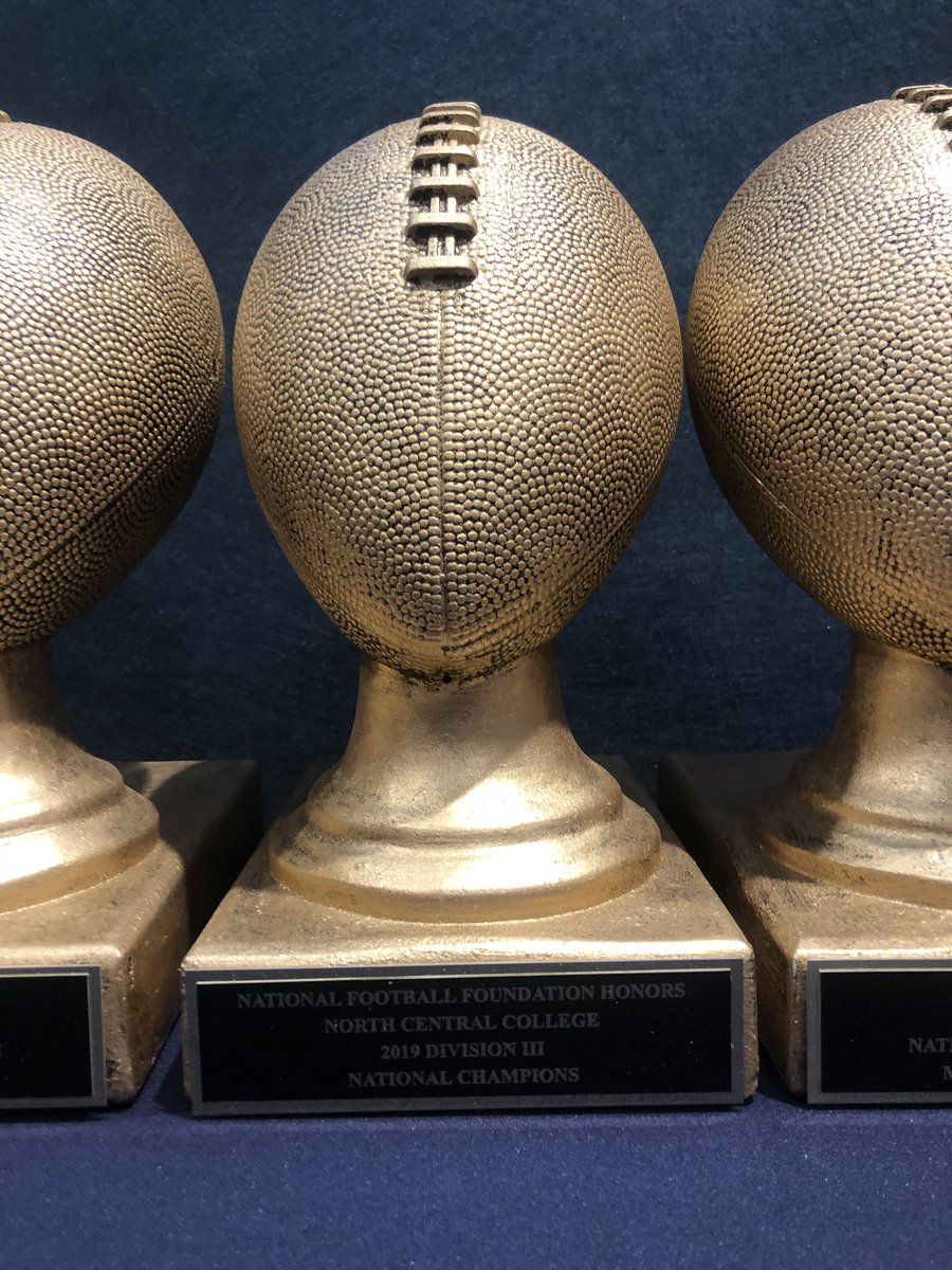 NCC_Athletics's tweet photo. .@football_ncc was honored by the Chicago Metro chapter of @NFFNetwork for its national championship victory at their annual awards ceremony Monday at Halas Hall! #WeAreNC #d3fb 🏈 https://t.co/UoLwIvUocb