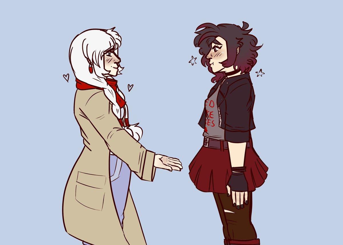 Lyd Weiss Ruby Interact Pt Rwby Rwby7 Whiterose Fanart