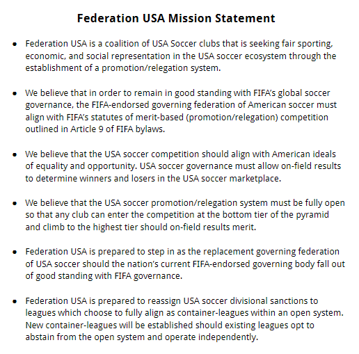 FederationUSA's tweet photo. The #FederationUSA Mission Statement: https://t.co/6md1DXEvq4
