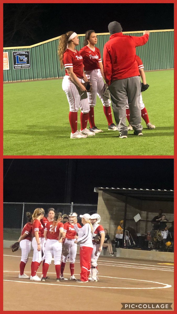 Elizabeth_P_E's tweet photo. Softball game at Boyd @PonderHS https://t.co/w3slSEzbHi
