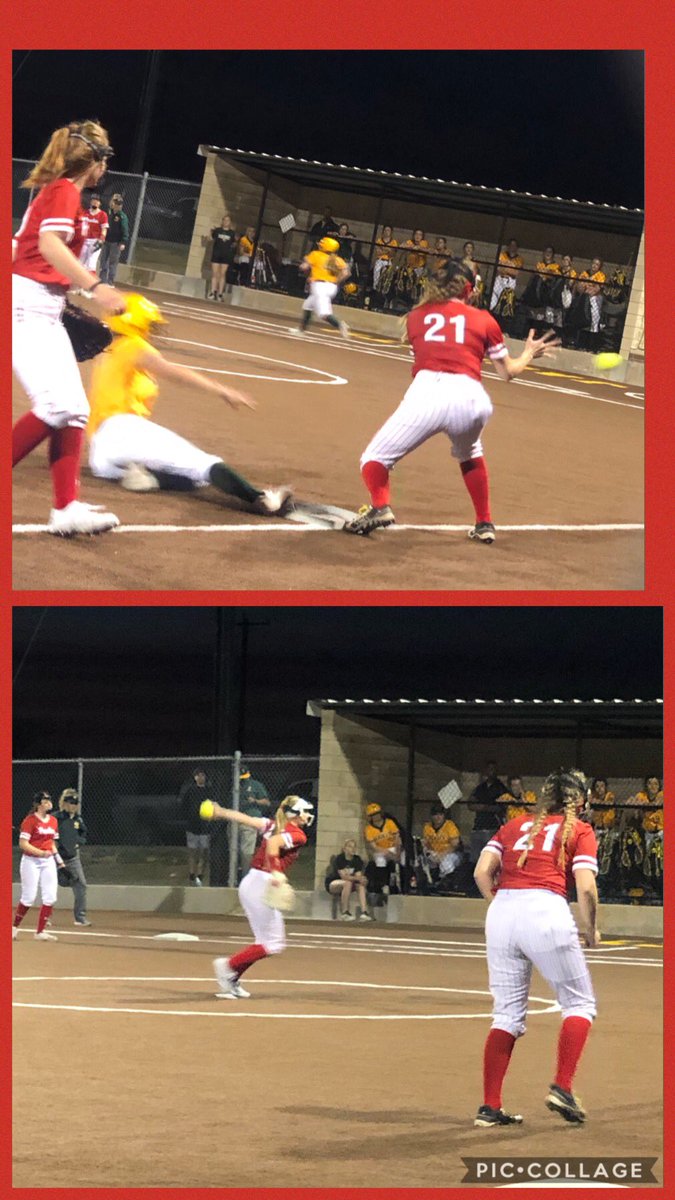 Elizabeth_P_E's tweet photo. Ponder softball against Boyd @PonderHS https://t.co/C7zLJ1AF3G