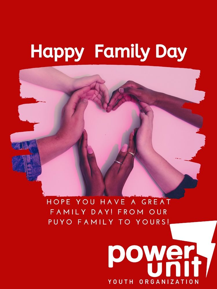 Happy family day from our family to yours! ❤️ If you want to learn more about PUYO or want to stay up to date with our upcoming events, follow us on our socials!