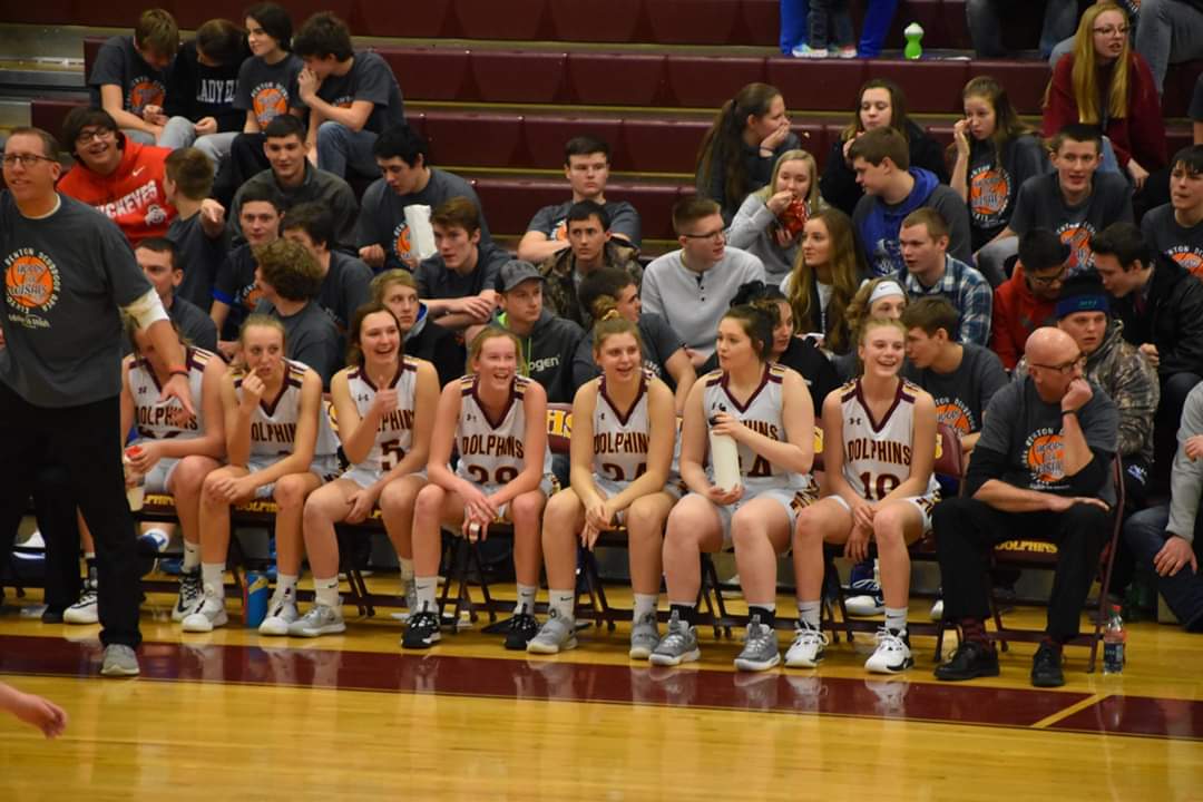 GoPhinsGBB's tweet photo. Winning is obviously fun and it's always the goal of teams.  But smiles like this and being a part of something bigger than one's self is what it really is all about.  #DOLPHINNATION #GOPHINS #CULTURE https://t.co/YwzpwiG8Ap