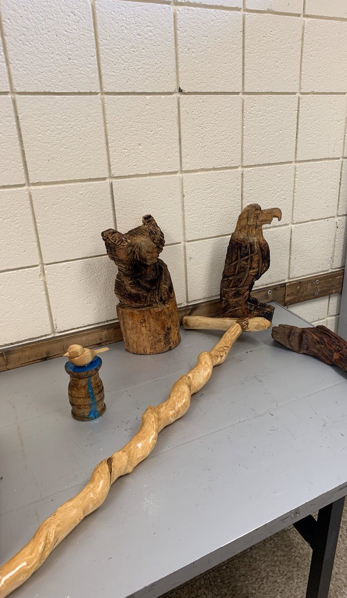 CityofWS's tweet photo. Monday’s are nothing short of excitement at Miller Park Community Center! #gentleyoga #yoga #triadwoodcarvers #woodcarving #dodgeball #MP139 https://t.co/BAnOja7FJF