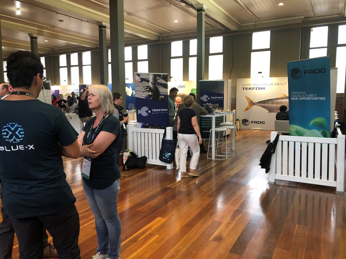 FRDC is at #evokeAG! Swing by our stall to say hi and have a chat with us about aquaculture and fisheries, or check out our TEKFISH table and ask the team about TEKFISH!
evokeag.com
tekfishaustralia.com