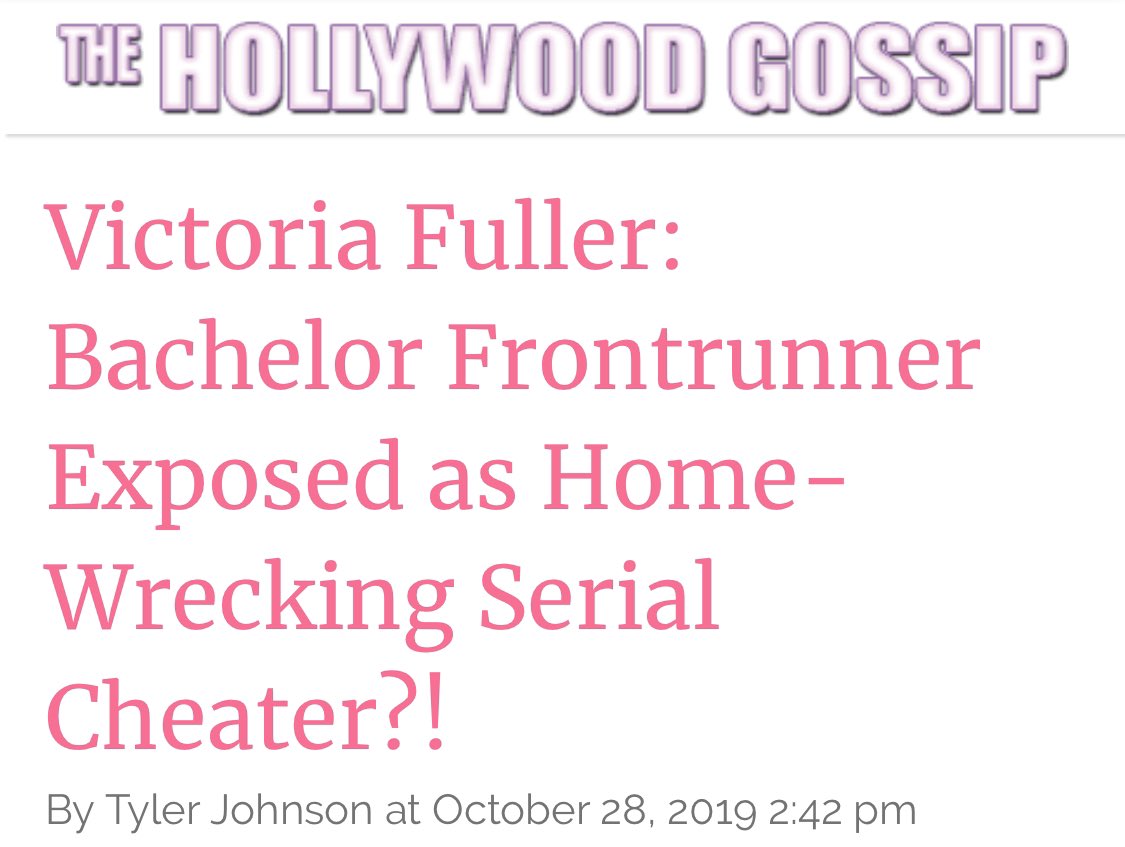 can we just all agree Victoria is canceled? 

 #TheBachelor