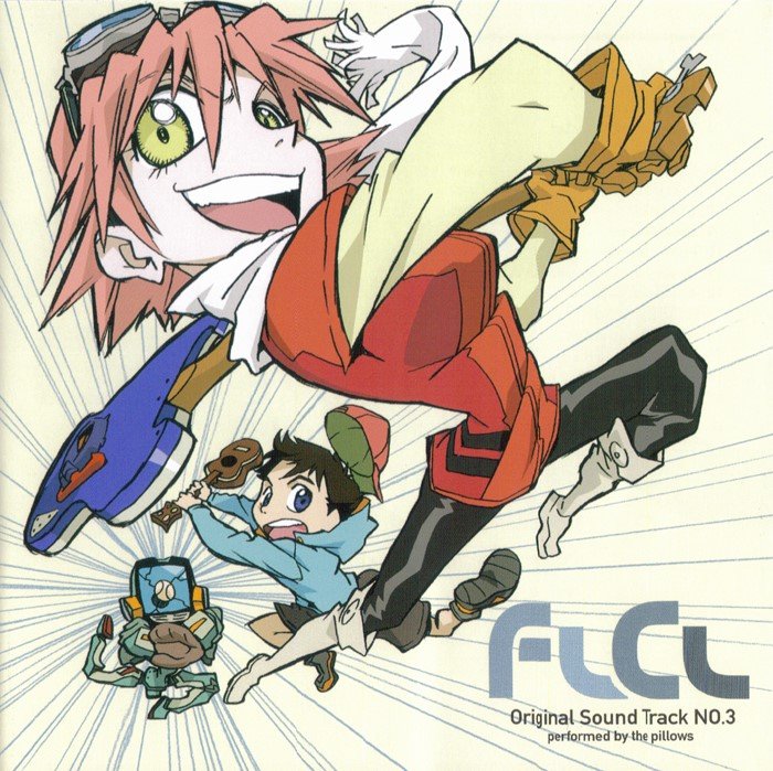 FLCL Original Soundtrack NO.3 — the pillowsFLCL was my intro to the pillows. I don't think it'd be an exaggeration to say they're one of the greatest Japanese rock bands ever & a big factor of why FLCL's still relevant. NO.3 is all (most) of the pillows tracks used in the show.