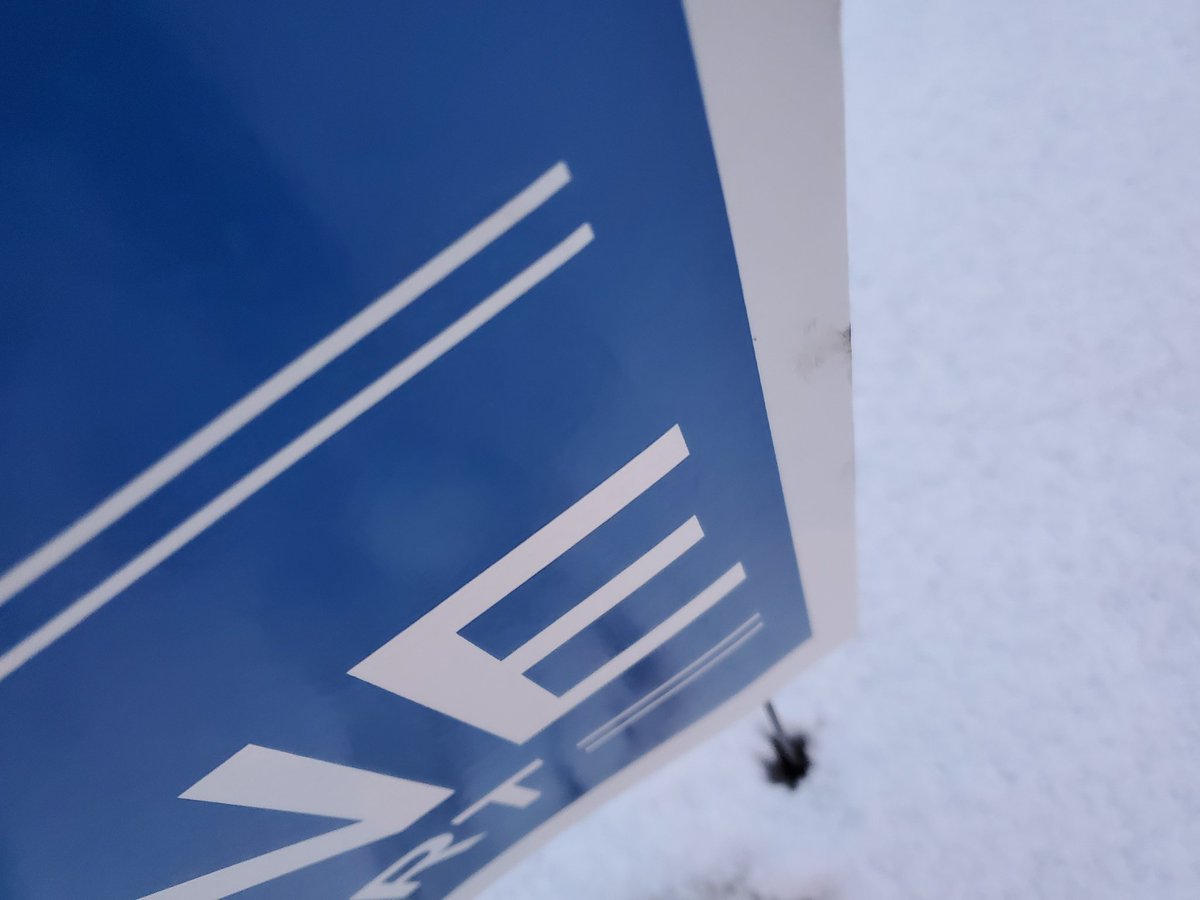 MFActionTeam's tweet photo. Frozen ground is no problem for this 💪 yard sign installer. When someone wants a @Fallone4Justice yard sign the day before a critical election, we're down! #wiunion #MenomoneeFalls https://t.co/04hDzgkmfo