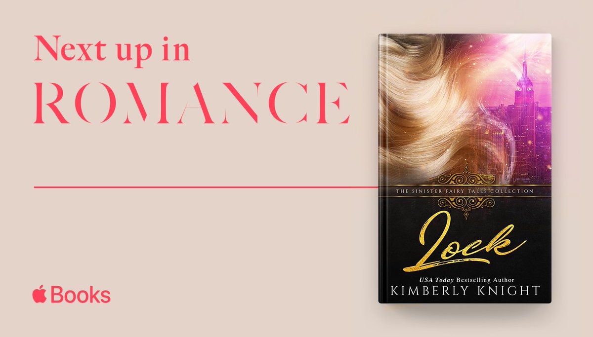 Excited <a href="/AppleBooks/">Apple Books</a> included Lock in their Next up in Romance collection! Check it out here: apple.co/nextupinromance and get ready for a dark retelling of Rapunzel!