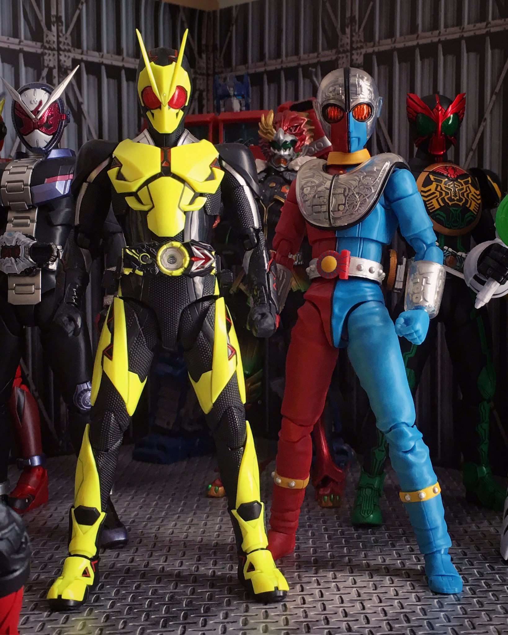 こひつじ 仮面ライダーゼロワンとキカイダー01 T Co 1pthmb6fct Twitter